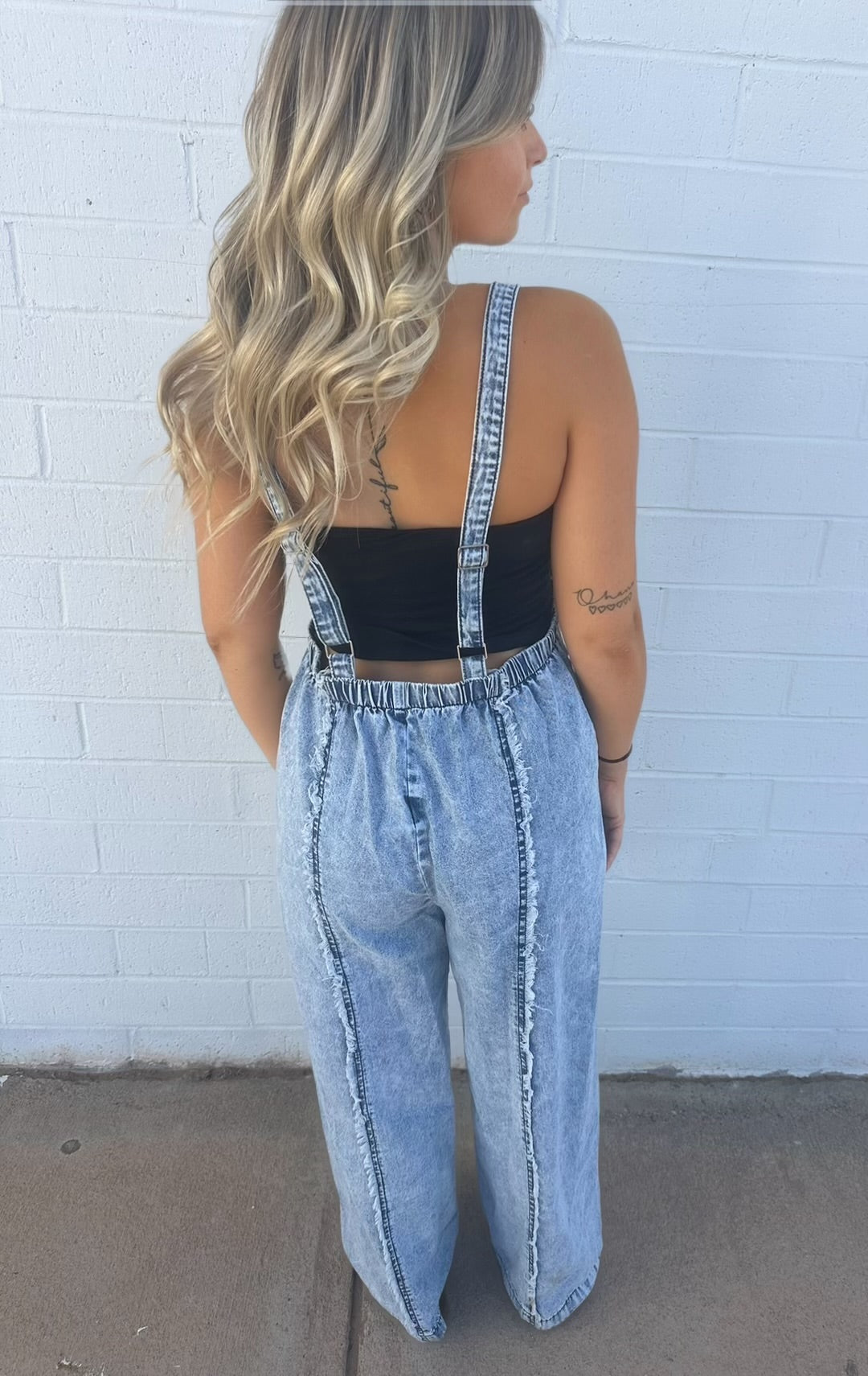 Denim jumpsuit